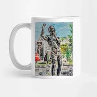 Rinty Monaghan statue Mug